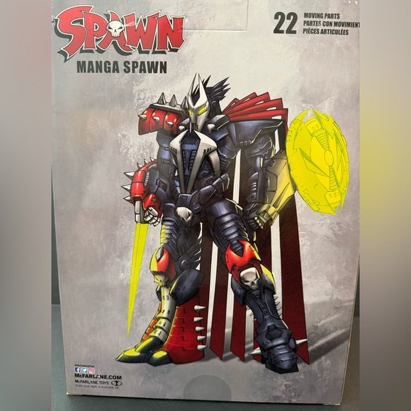 McFarlane Manga Spawn Mega figure Designer Edition Figure new in original box - Picture 6 of 7